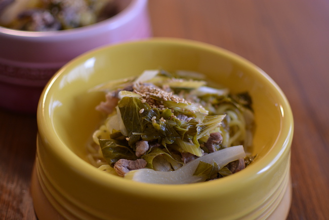 犬の手作りごはんレシピ 冬はポカポカ ラム肉ラーメン メインの材料は３つだけ 犬の手作りごはんを学ぶ 犬ごはんライフ